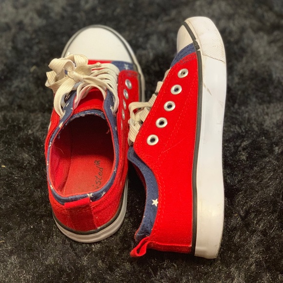 Twisted Other - 🇺🇸Red White & Blue Tennis Shoes